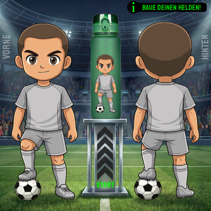 Fußball-Trinkflasche 650ml