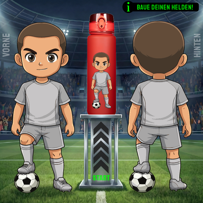 Fußball-Trinkflasche 650ml